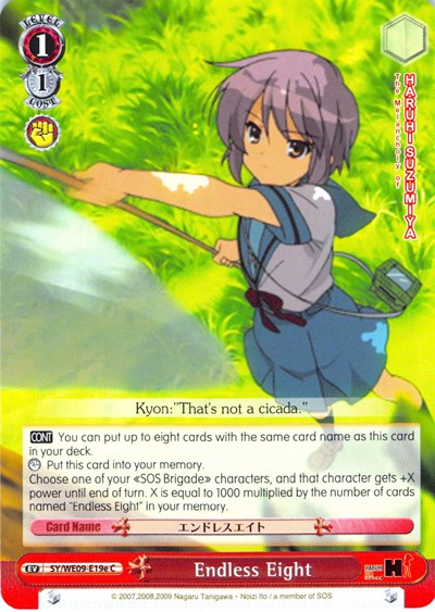 Endless Eight SY/WE09-E19e
