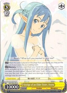 Vestige of an Elder Sister, Asuna SAO/SE26-E02 R