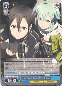 In the Face of “Death”, Kirito & Sinon SAO/SE26-E33 C
