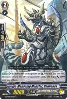 Menacing Monster, Golmenas [G Format] 