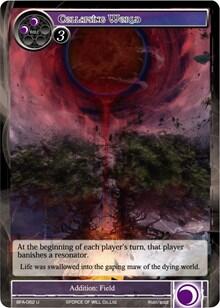 Collapsing World BFA-062
