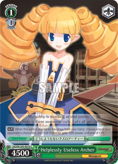 Helplessly Useless Archer DG/EN-S03-E079 C