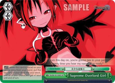 Supreme Overlord Girl DG/EN-S03-E085S SR