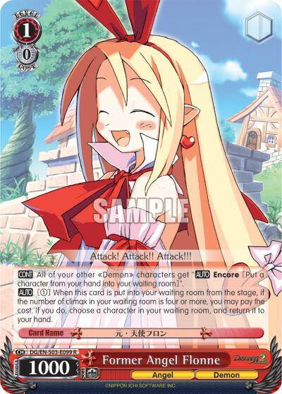 Former Angel, Flonne DG/EN-S03-E099 R