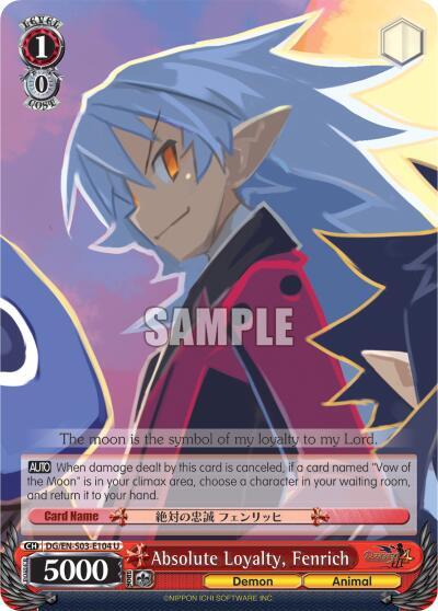Absolute Loyalty, Fenrich DG/EN-S03-E104 U
