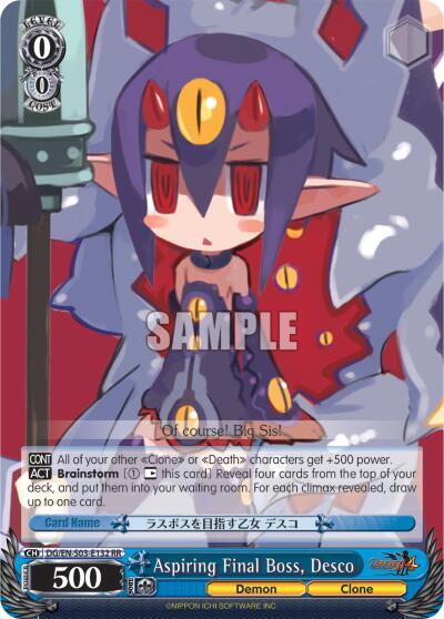 Aspiring Final Boss, Desco DG/EN-S03-E132 RR