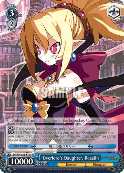 Overlord's Daughter, Rozalin DG/EN-S03-E148 U