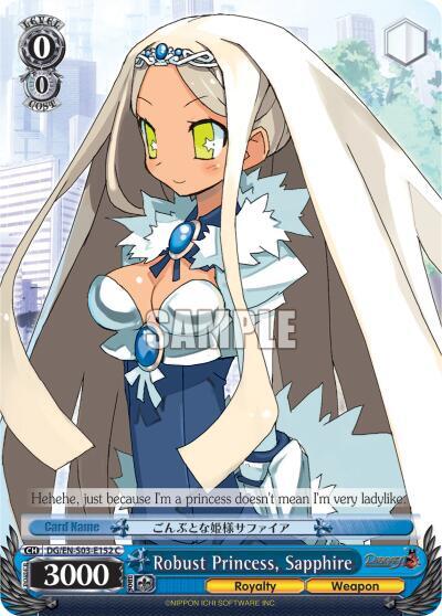 Robust Princess, Sapphire DG/EN-S03-E152 C