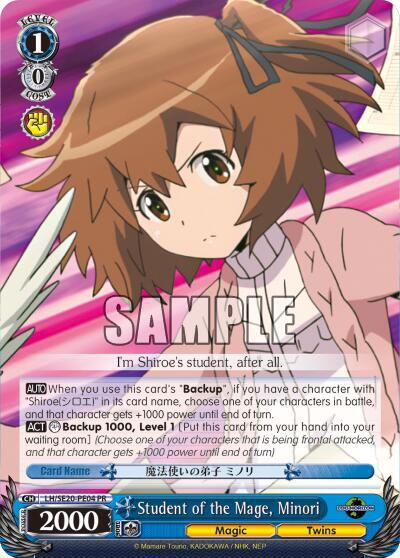 Student of the Mage, Minori LH/SE20-PE04 PR