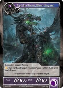 Rotting Black Moon Dragon BFA-075