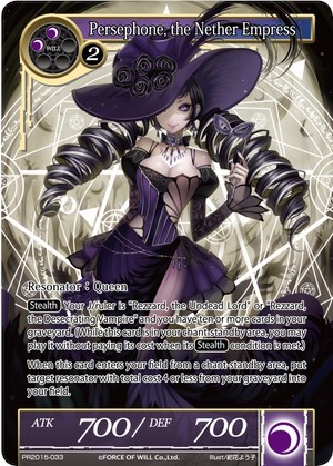 Persephone, the Nether Empress PR2015-033