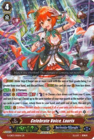 Celebrate Voice, Lauris [G Format] G-CB03/001EN