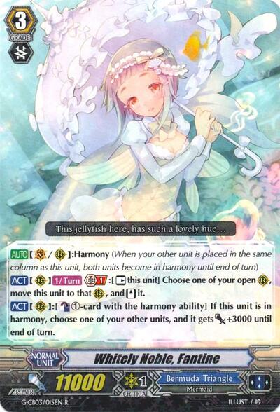 Whitely Noble, Fantine [G Format] G-CB03/015EN