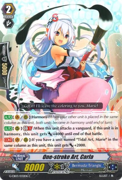 One-stroke Art, Carla [G Format] G-CB03/032EN