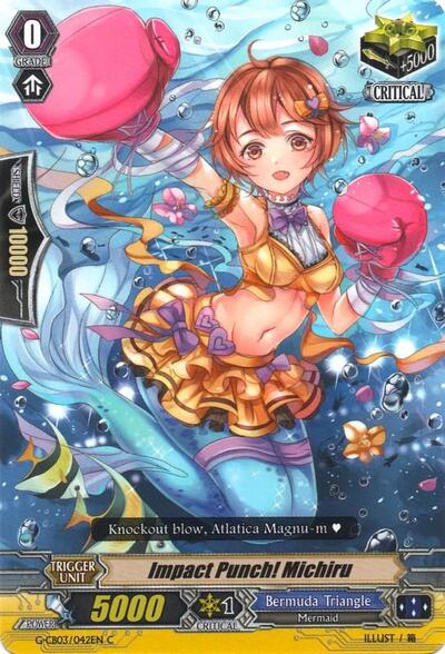 Impact Punch! Michiru [G Format] G-CB03/042EN