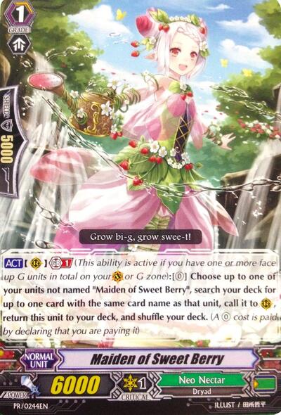 Maiden of Sweet Berry [G Format] PR/0244EN
