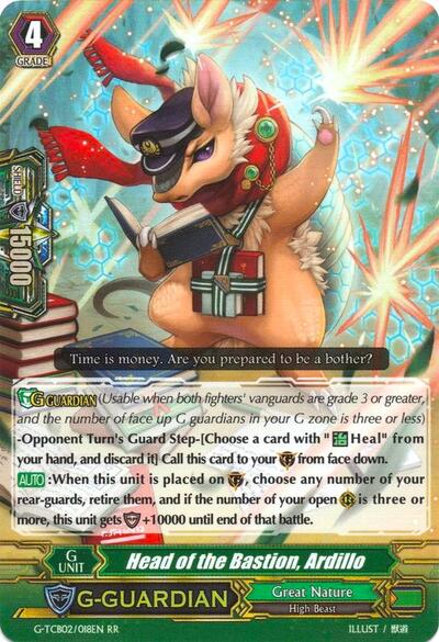 Head of the Bastion, Ardillo [G Format] G-TCB02/018EN