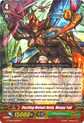 Dazzling Mutant Deity, Waspy Tail [G Format] G-TCB02/029EN
