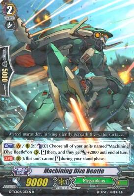 Machining Dive Beetle [G Format] G-TCB02/033EN