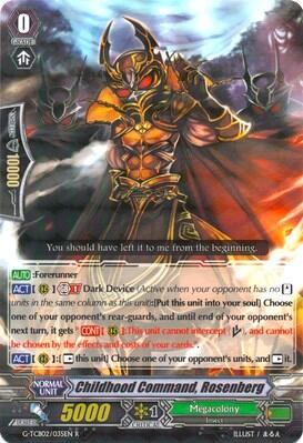 Childhood Command, Rosenberg [G Format] G-TCB02/035EN