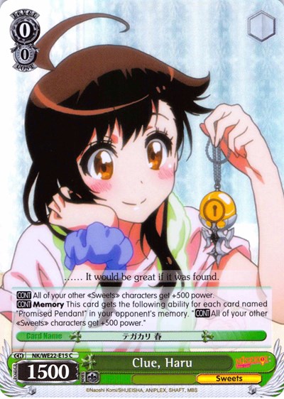 Clue, Haru NK/WE22-E15