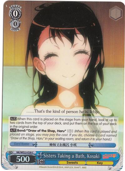Sisters Taking a Bath, Kosaki NK/WE22-E28