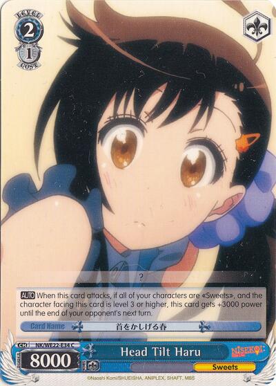 Head Tilt Haru NK/WE22-E34