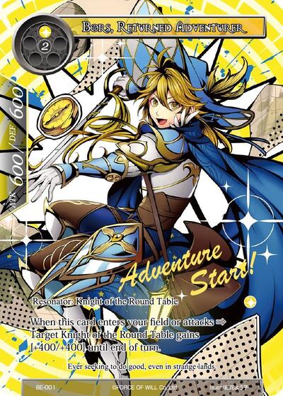 Bors, Returned Adventurer BE-001