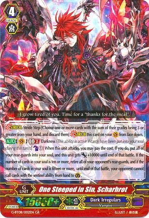 One Steeped in Sin, Scharhrot [G Format] G-BT08/002EN