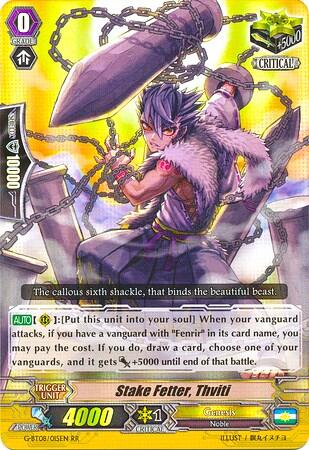 Stake Fetter, Thviti [G Format] G-BT08/015EN