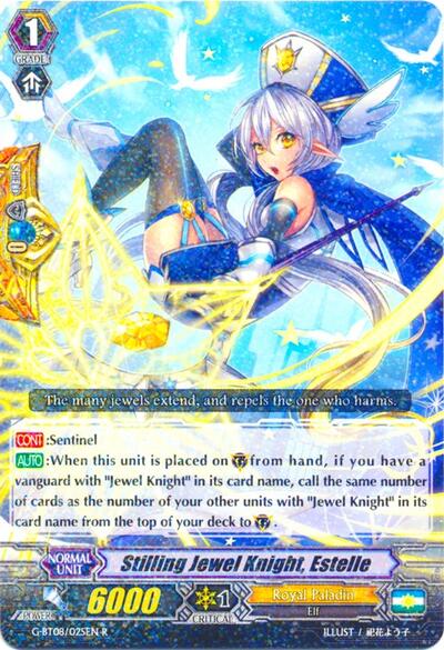 Stilling Jewel Knight, Estelle [G Format] G-BT08/025EN