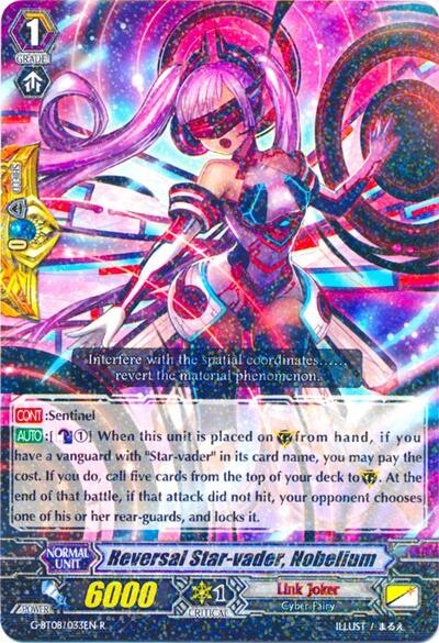 Reversal Star-vader, Nobelium [G Format] G-BT08/033EN