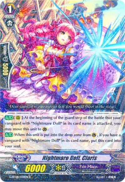 Nightmare Doll, Claris [G Format] G-BT08/038EN