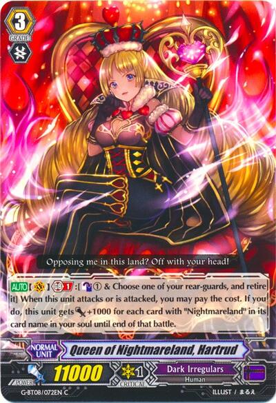 Queen of Nightmareland, Hartrud [G Format] G-BT08/072EN