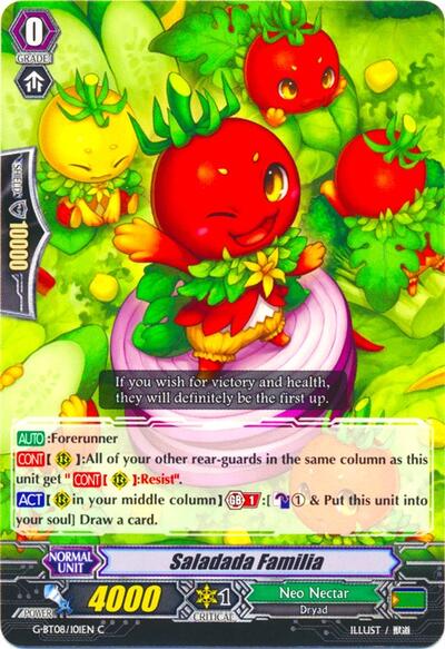 Saladada Familia [G Format] G-BT08/101EN