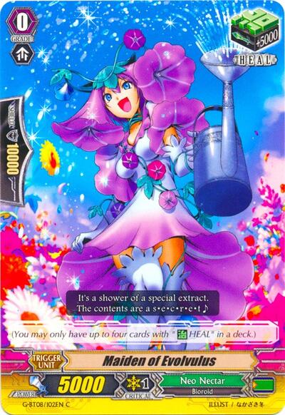 Maiden of Evolvulus [G Format] G-BT08/102EN