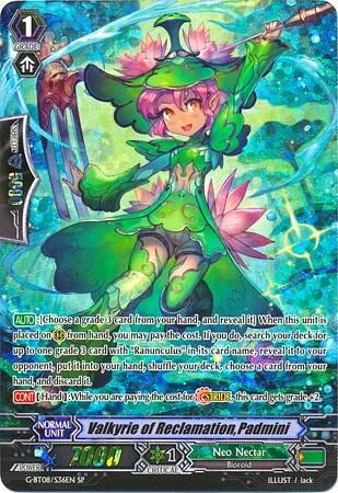 Valkyrie of Reclamation, Padmini [G Format] G-BT08/S36EN