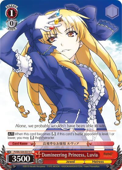 Domineering Princess, Luvia PI/EN-S04-E019 C
