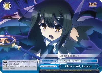 Class Card, Lancer PI/EN-S04-E085 CC
