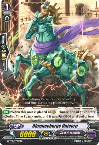 Chronocharge Unicorn [G Format] G-TD09/012EN