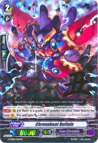 Chronobeat Buffalo [G Format] G-TD09/007EN
