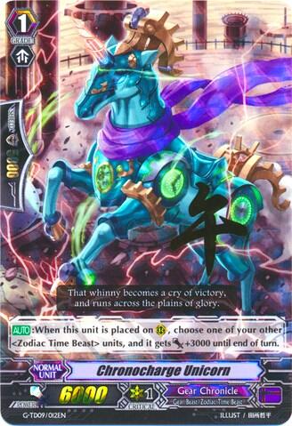 Chronocharge Unicorn [G Format] G-TD09/012EN