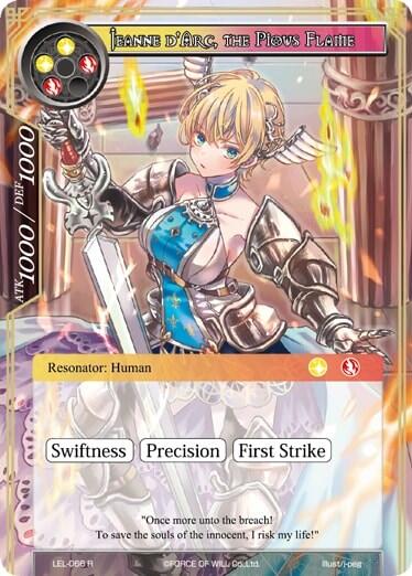 Jeanne d'Arc, the Pious Flame 