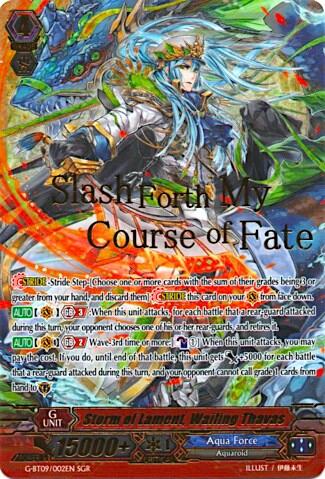 Storm of Lament, Wailing Thavas [G Format] G-BT09/002EN