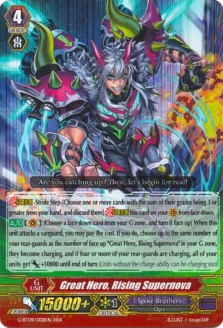 Great Hero, Rising Supernova [G Format] G-BT09/008EN