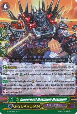 Juggernaut Maximum Maximum [G Format] G-BT09/018EN