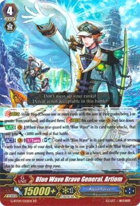 Blue Wave Brave General, Artiom [G Format] G-BT09/020EN