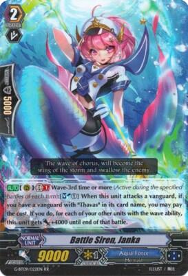 Battle Siren, Janka [G Format] G-BT09/022EN