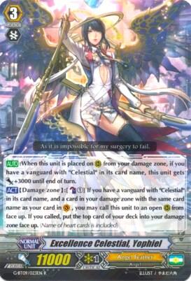 Excellence Celestial, Yophiel [G Format] G-BT09/023EN