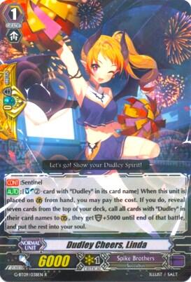 Dudley Cheers, Linda [G Format] G-BT09/038EN